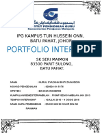 Portfolio Internship: Ipg Kampus Tun Hussein Onn, Batu Pahat, Johor