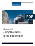 Doing Business in The Philippines 2015