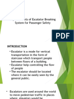Improvements of Escalator Breaking System for Passenger Safety