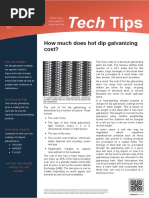 HDG Coating Thickness Standards and Facts | PDF | Galvanization | Materials