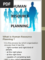Human Resource Planning