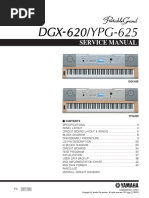 Yamaha dgx-620 Ypg-625