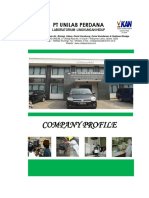 Revisi Terbaru Company Profile PT. UNILAB PERDANA 2015 PDF