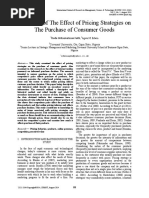 13 A Review of The Effect of Pricing Strategies On The Purchase of Consumer Goods PDF