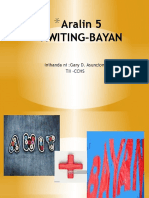 Aralin 5 Awiting-Bayan