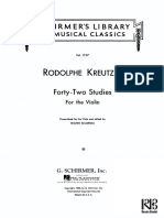 Kreutzer+42+Estudos+para+Viola Edição 1 PDF