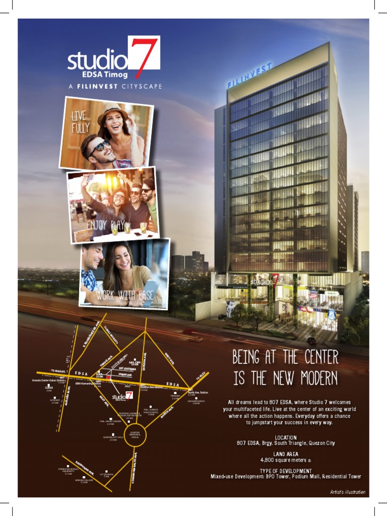 Studio 7: Modern Living at EDSA | PDF