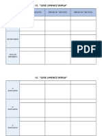 Formato para Organizar Mesas y Miebros de Mesa