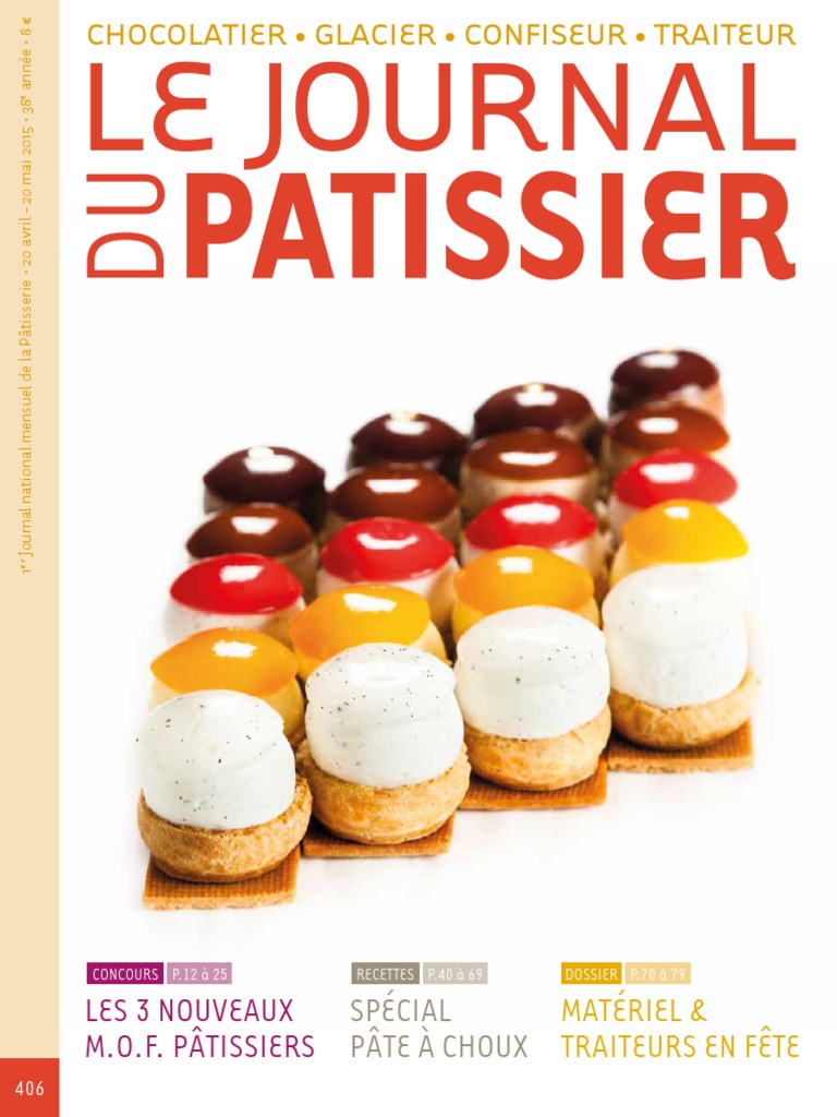 Le Journal Du Ppatissier | PDF | Biscuit | Chocolat