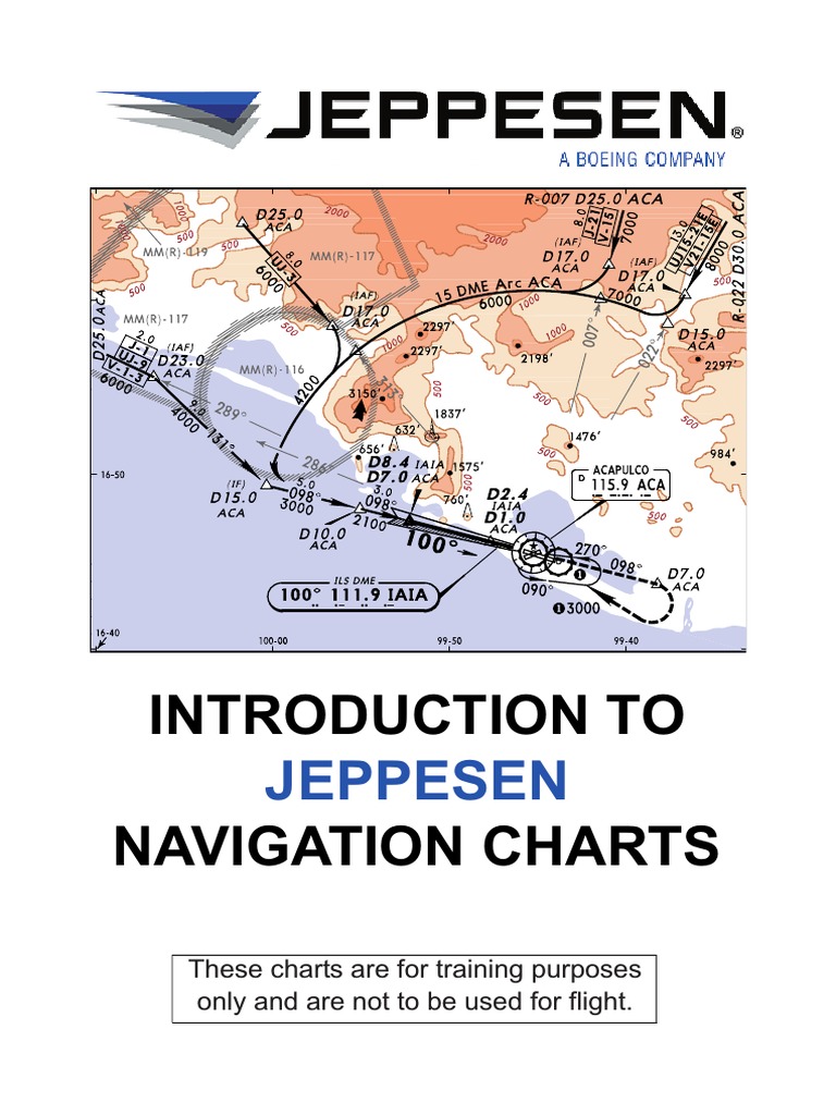 Introduction Jeppesen Charts Air Traffic Control Instrument Flight