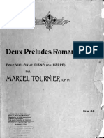 Tournier Deux Preludes Romantiques