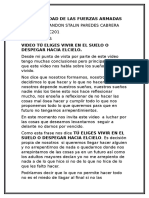 Sintesis de El Video Tú Eliges Vivir en El Suelo o Despegar Hacia Elcielo.