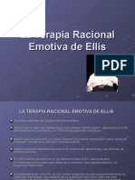 La Terapia Racional Emotiva de Ellis