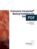 Connected Backup 8.6.2 Install Datacenter