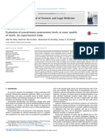 Evaluation of Procalcitonin Postmortem Levels in Some Models