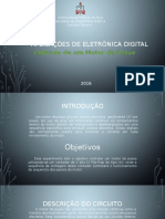 Aplicações de Eletrônica Digital - Controle de Motor de Passo