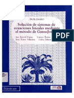 Solucion de Sistemas de Ecuaciones ALTA Azcapotzalco PDF