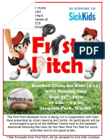 First Pitch Poster