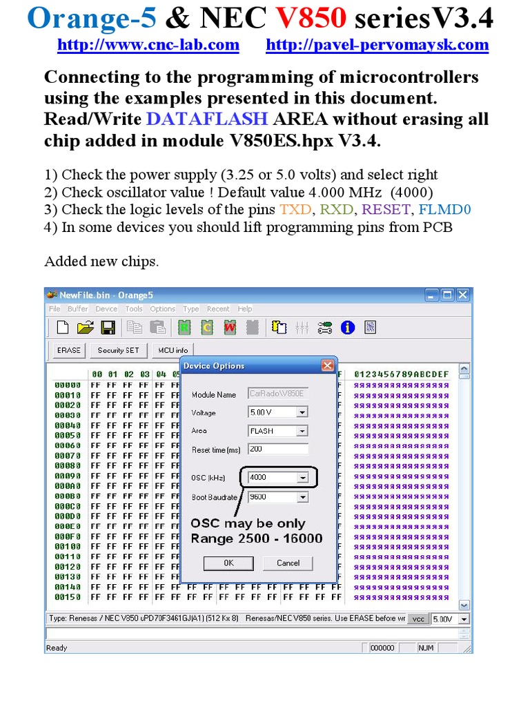 NEC V850 Microcontroller Programming Guide | PDF