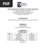 Download The Effectiveness of Internet Advertising on Consumer Behaviour RM by Abir Khan SN322680692 doc pdf