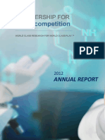2012 Partnership For Clean Competition Anti-Doping Research Annual Report