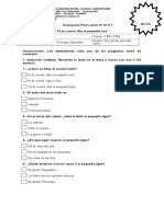 Plan Lector N°1 Segundos Yo Te Curare, Dijo El Pequeño Oso 28 y 29 Julio