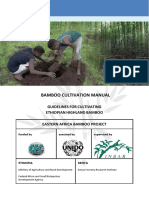 Guidelines For Cultivating Ethiopian Highland Bamboo PDF