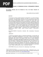A Liberdade Humana e o Problema Do Mal No Pensamento Trágico de Dostoiévski - Pe. Carlos