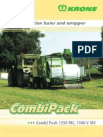 Combination Baler and Wrapper: Combi Pack 1250 MC, 1500 V MC