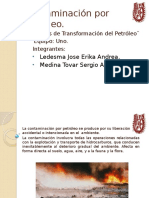 Contaminación Por Petróleo