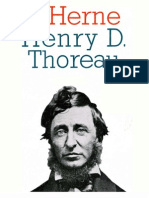 Cahier N° 65 : Henry D. Thoreau