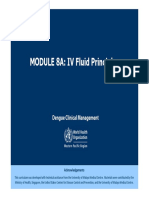 Dengue - IV Fluid Principles