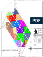 A1 - Planta Das Áreas de Contribuição