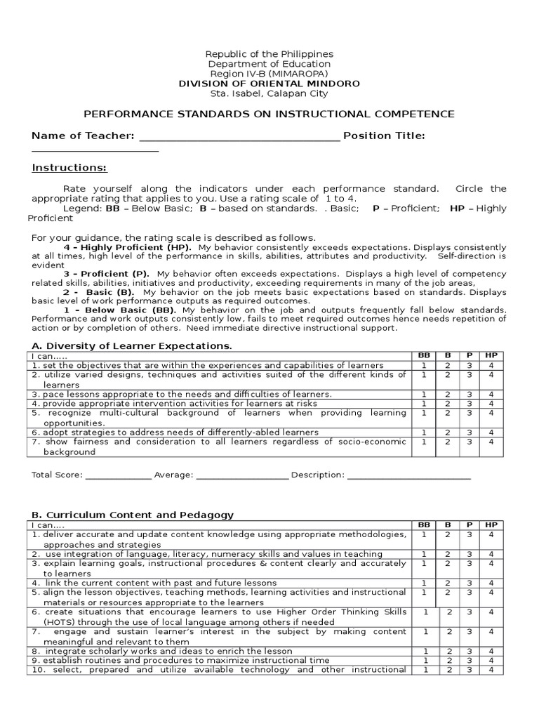 M & E Performance Standards-.Assessment | PDF | Educational Assessment ...