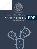 Informe Nochixtlán