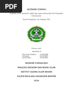 Makalah Asuransi Syariah Rahmat Firdaus C14060213