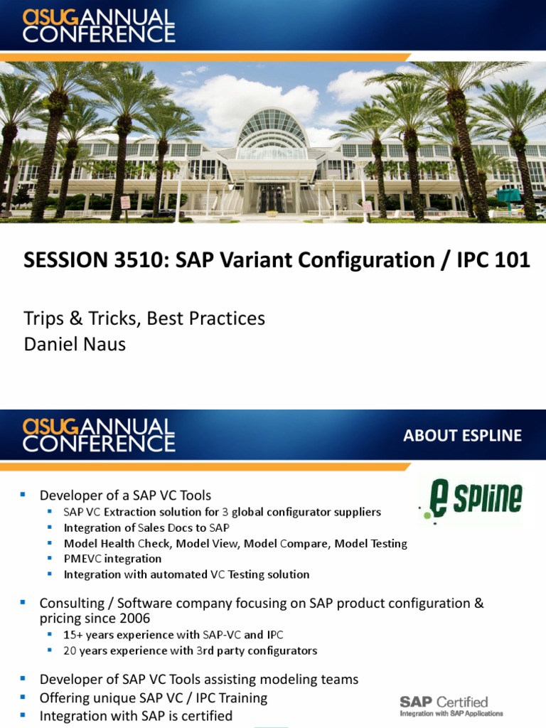 SAP Variant Configuration & IPC Overview | PDF