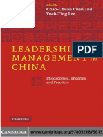 Leadership and Management in China