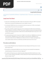 Lung Cancer Fact Sheet - American Lung Association