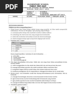 Soal Try Out Ipa Kelas 6 2014-2015