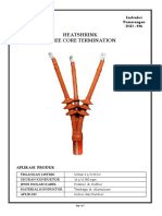 Three Core Termination Heatshrink Content 161