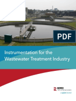 Instrumentation For The Wastewater Treatment Industry