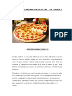 Elaboracion de Pizzas Con Quinua y Kiwicha Final