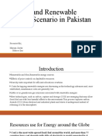 Energy and Renewable Energy Scenario in Pakistan(1)