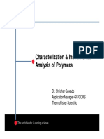 Characterisation of Polymer With GC