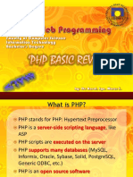 1-PHP Basic Review PDF
