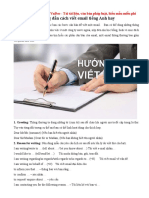 Huong Dan Cach Viet Email Tieng Anh Hay