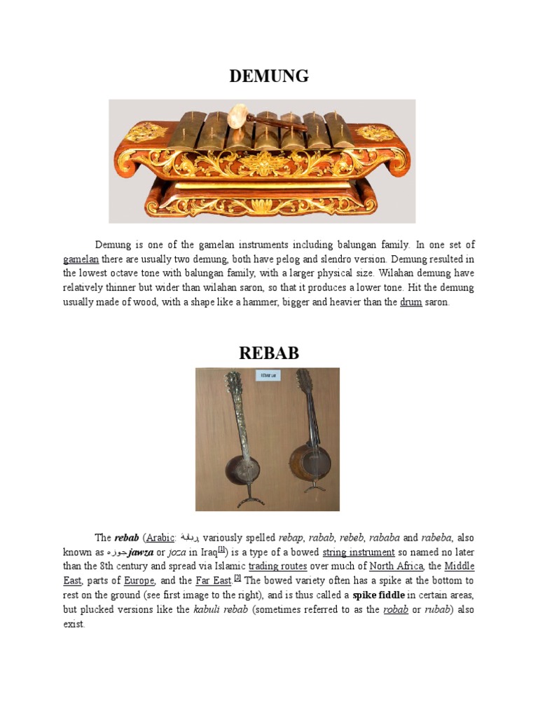 Indonesian Instrument Musical Instruments Classical And Art Music Traditions