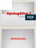 Apologetica I Aulas 1 e 2