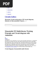 555multivibrator Circuit